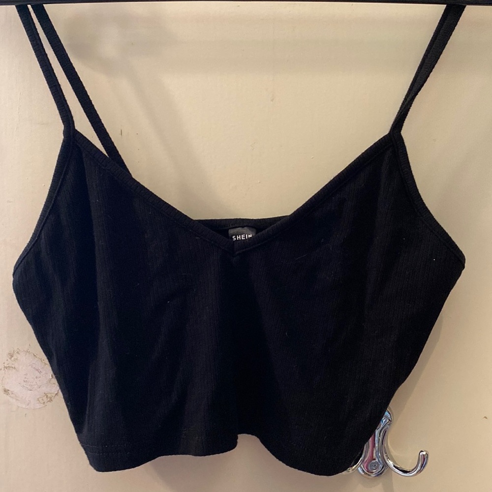Black Crop Top